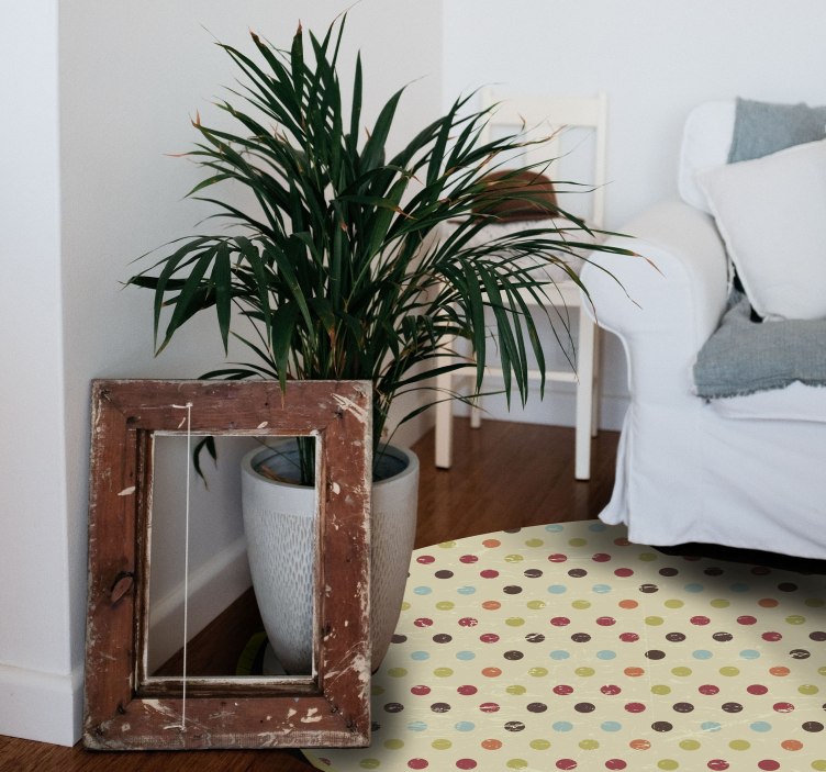 Tekstil s pikami Vinilne talne obloge z teksturo - TenStickers