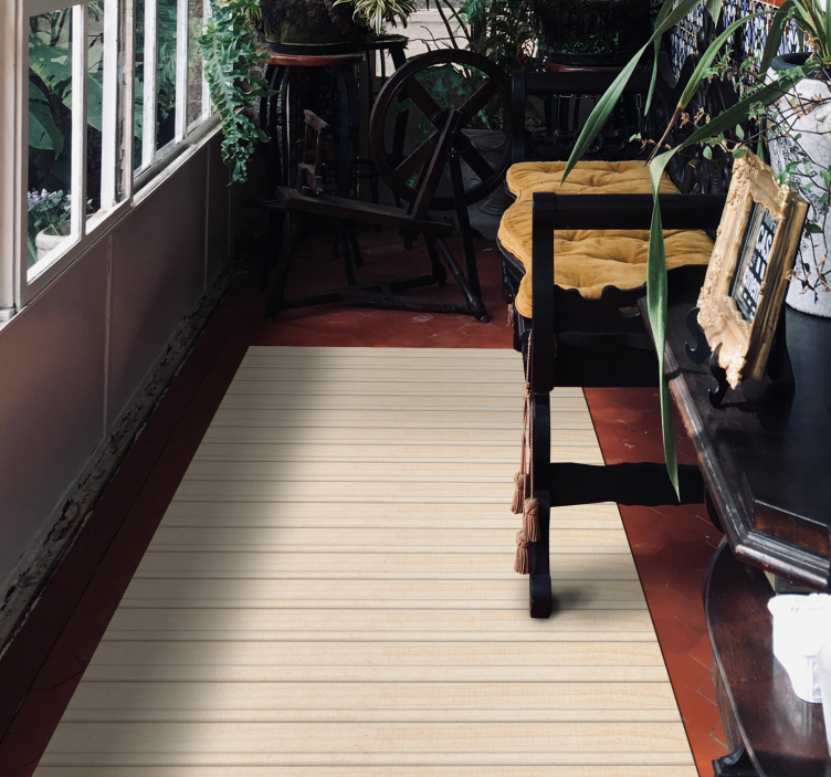 Vinilna preproga z vtisnjenimi letvicami z učinkom lesa - TenStickers