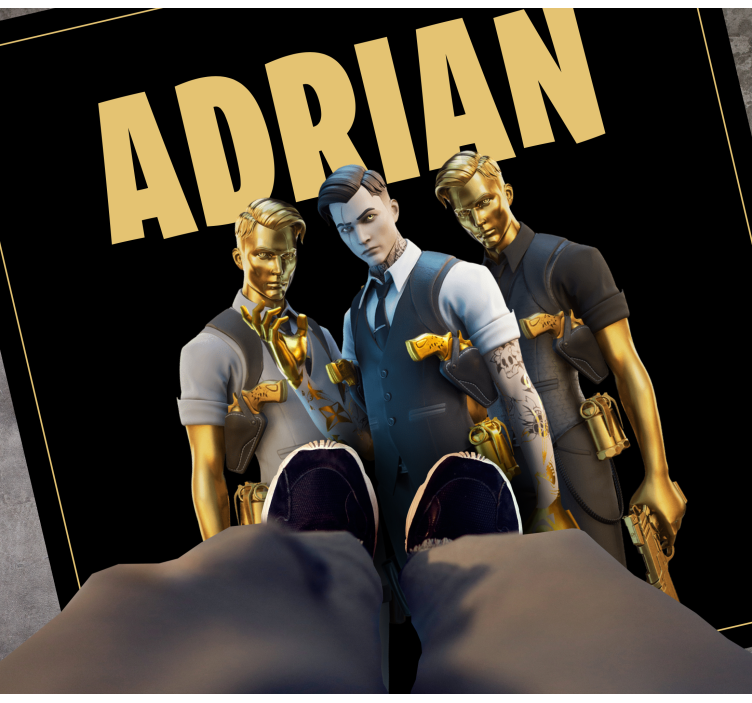 Liki po meri tria Vinilna preproga za najstnike - TenStickers