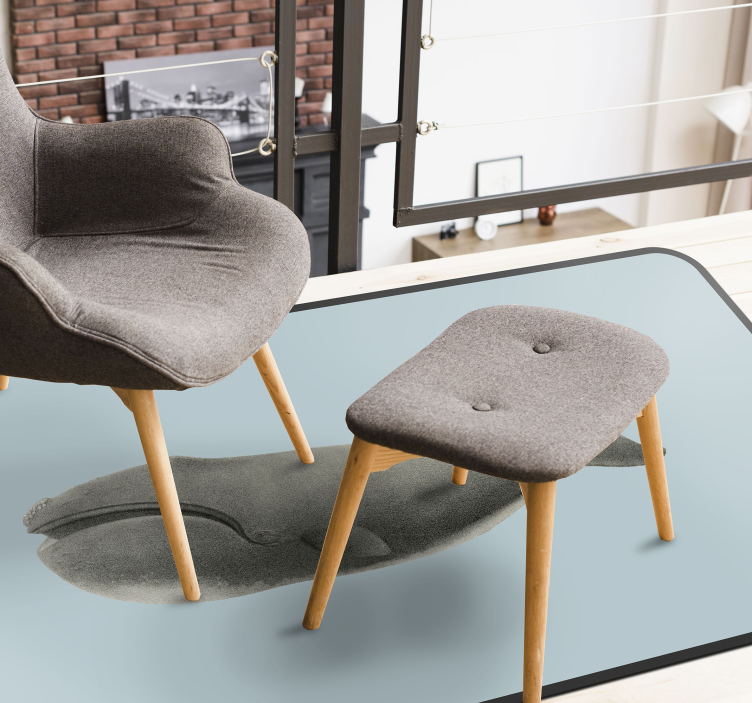 Oblikovanje kitove silhuete Tepih z živalskim potiskom - TenStickers