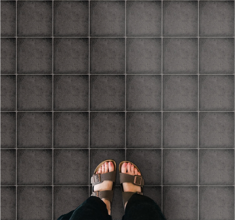 Videz skrilastih ploščic Vinilna preproga s kamnitim vzorcem - TenStickers