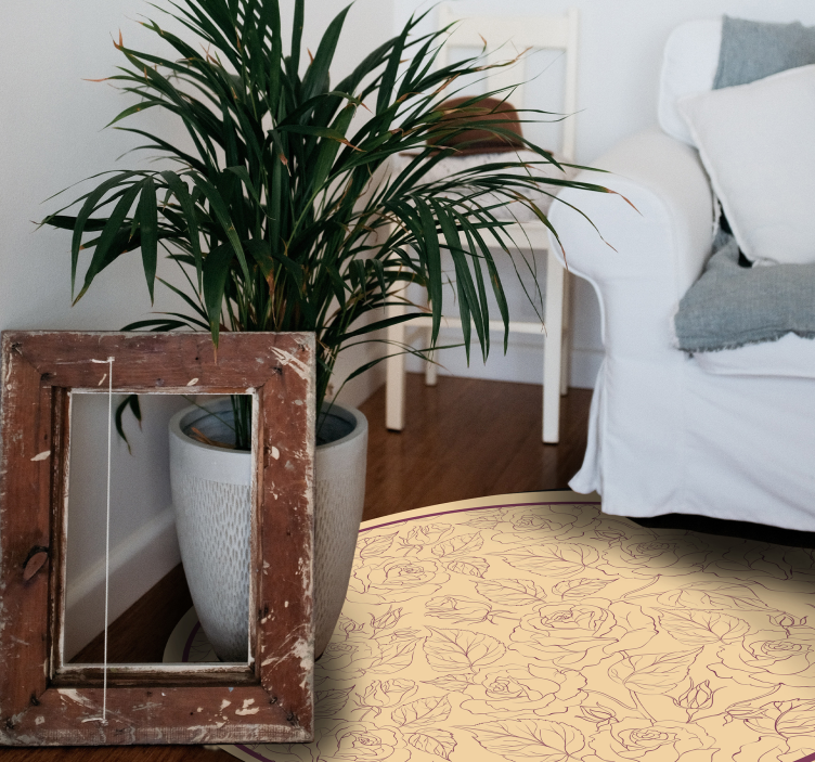 Vintage vinil preproga za domačo pisarno - TenStickers