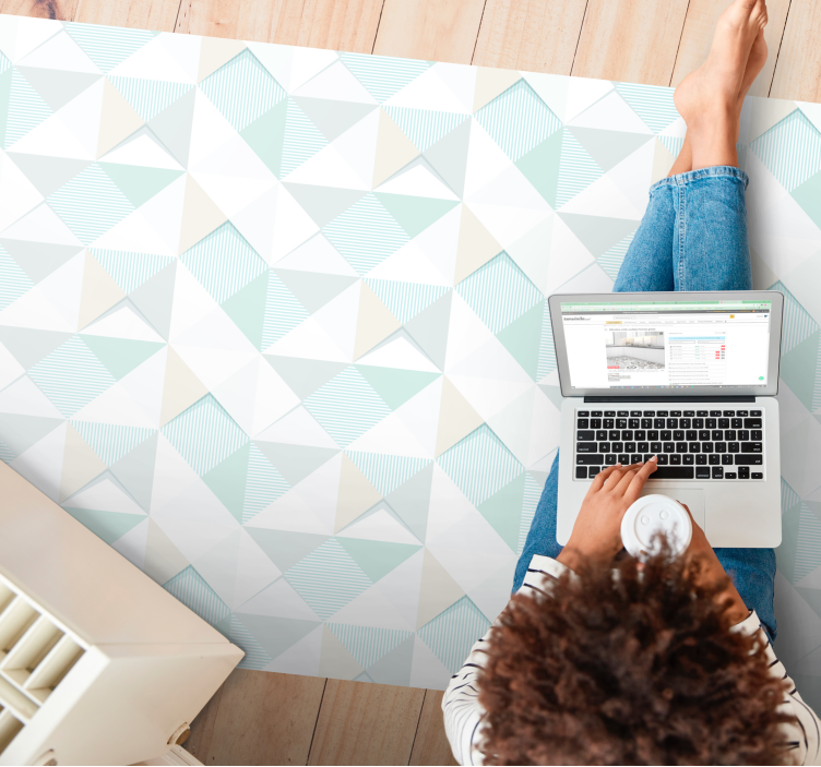 Vinilné preproge s geometrickými vzormi - TenStickers