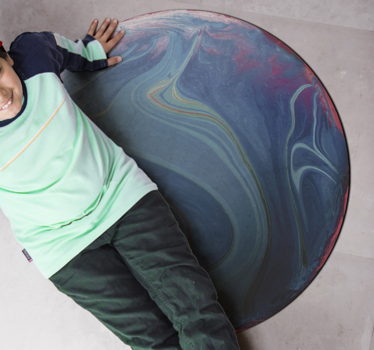 Vrtinčasto marmorirano Vinilne preproge v drugih vzorcih - TenStickers