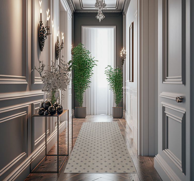 Vzorec majhnih cvetov cvetlična preproga - TenStickers