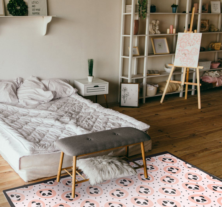 Obrazi pande Tepih z živalskim potiskom - TenStickers