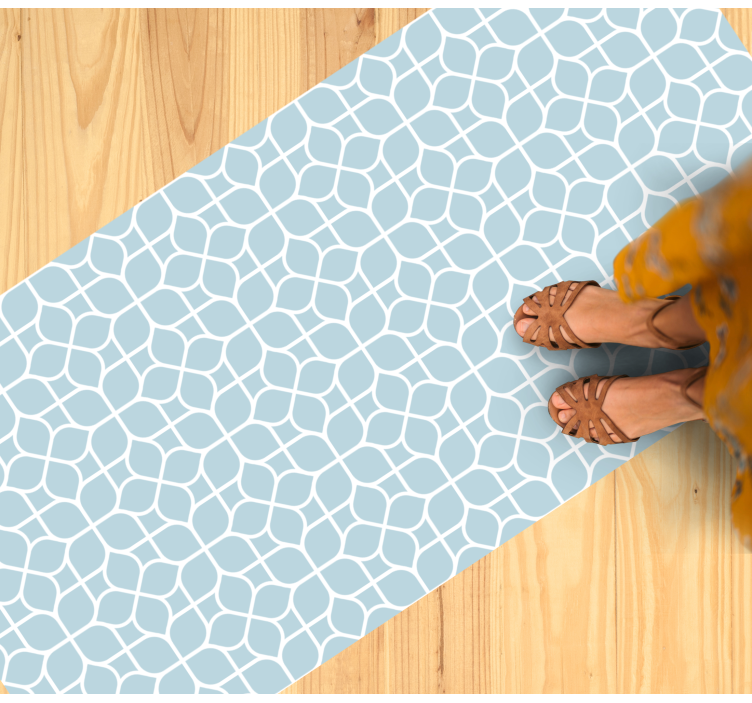 Vzorec učinka ploščic kopalniška tla - TenStickers