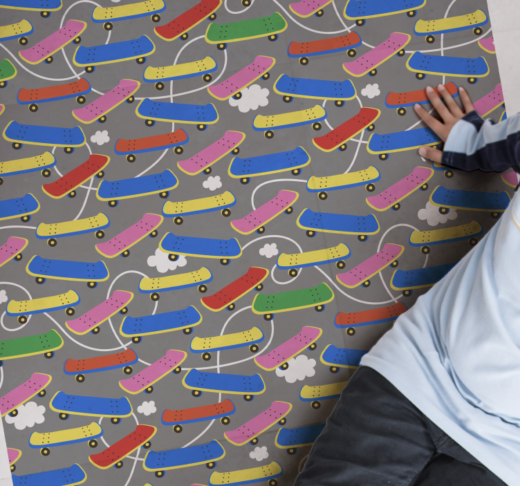 Vzorec rolke Vinilne preproge v drugih vzorcih - TenStickers