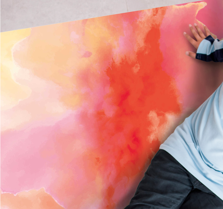 živahni abstraktni odtenki Vinilne preproge v drugih vzorcih - TenStickers