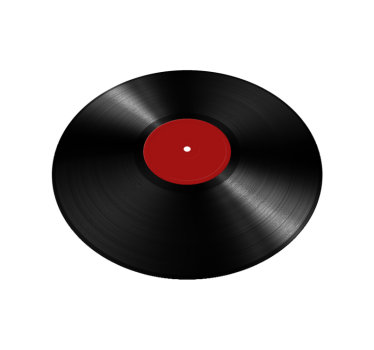 Velikanska vinilna plošča Vinilna preproga za jedilnico - TenStickers