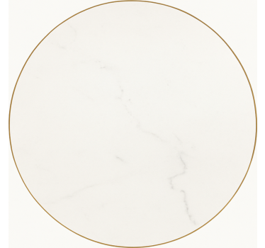 Bela marmorna žila Vinilna preproga za jedilnico - TenStickers