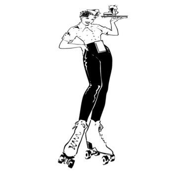 Vinilna preproga za kuhinjo vintage natakarica - TenStickers