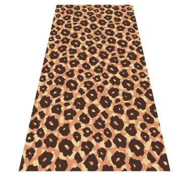 Vinilni tepih s potiskom živali imitacija leoparda - TenStickers