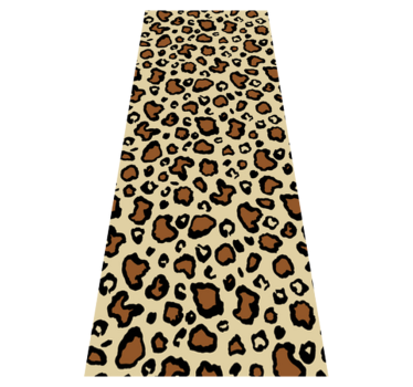 Vinilni tepih s potiskom živali klasični leopardji vzorec - TenStickers