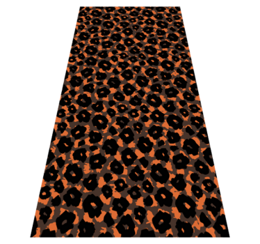 Vinilni tepih s potiskom živali kalahari leoparda - TenStickers