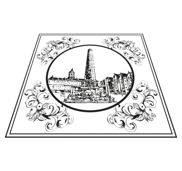 Vinilna preproga za kuhinjo amsterdam trg dam - TenStickers