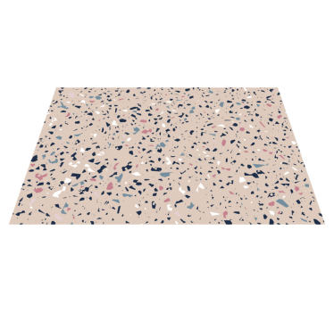 Terrazzo tekstura kamnita vinilna preproga - TenStickers
