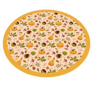 Vinil preproga za kuhinjo jesen vibe les učinek vinil tla - TenStickers