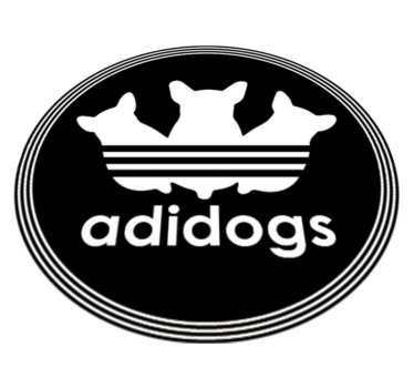 Adidogs živalska podloga - TenStickers