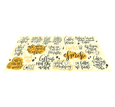 Napis handrawn o preprogah po naročilu - TenStickers
