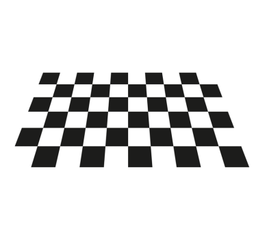 šahovnica črno-bela ploščica za ploščice - TenStickers