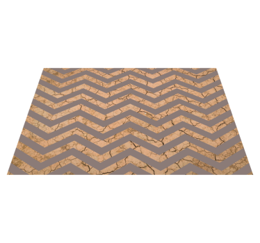 Vinilne talne obloge z teksturo chevron razpokan vzorec - TenStickers