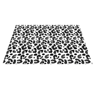 Leopard patterned aesthetic vinilni tepih - TenStickers