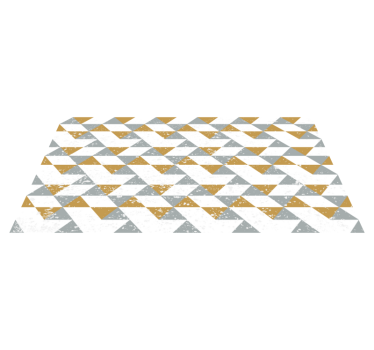 Kuhinja geometrijski grunge kuhinjski pod - TenStickers
