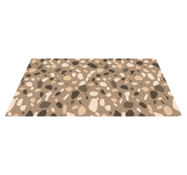 Abstract pebble vinilna preproga s kamnitim vzorcem - TenStickers