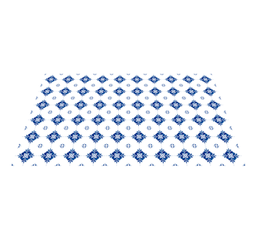 Vintažne modre ploščice za kuhinjo - TenStickers