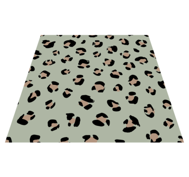 Leopard spots skin vinilni tepih s potiskom živali - TenStickers