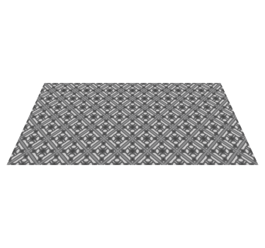 Elegant gray pattern marmorna vinilna preproga - TenStickers