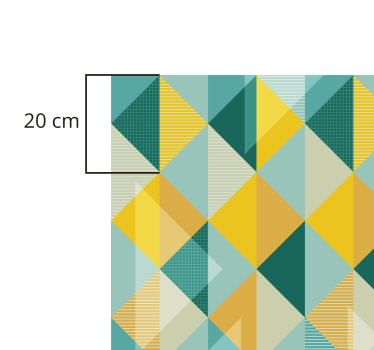 Zgodba o trikotnih geometrijskih vinilnih preprogah - TenStickers