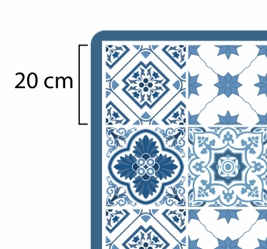 Vzorci okrasnih ploščic Marmorna vinilna preproga - TenStickers