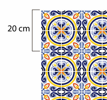 Poletne ploščice mat - TenStickers