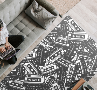 90-letna kasetna preproga - TenStickers