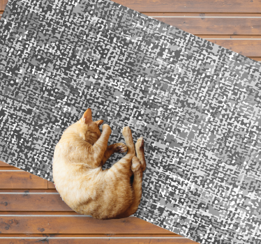Abstrakten enobarvni vzorec Vinilne talne obloge z teksturo - TenStickers
