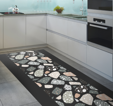 Colorful stone arrangement vinilna preproga - TenStickers