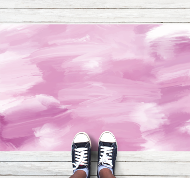 Gentle rose tones vinilna preproga - TenStickers