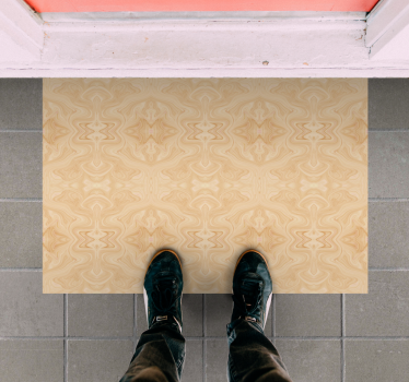 Kamnita tla v bež barvi "japandi". - TenStickers