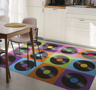 Kuhinjske vinilne plošče vinil preproga - TenStickers