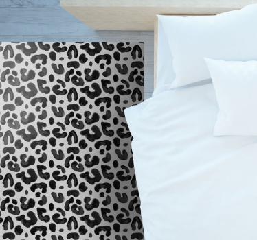 Leopard patterned aesthetic vinilni tepih - TenStickers