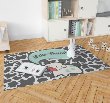 Prilagojen vrtec za krave Otroške vinilna preproga - TenStickers