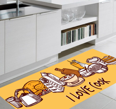 Rada kuham Vinilna preproga za kuhinjo - TenStickers