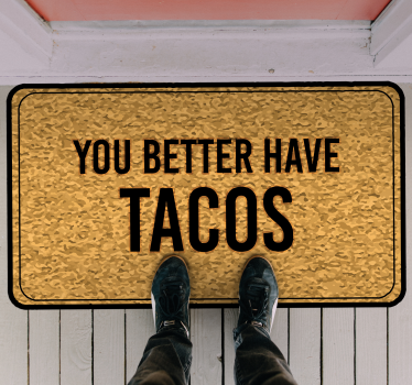 Raje imej tacos podstavki po naročilu - TenStickers
