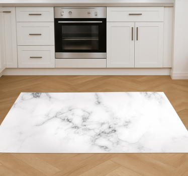 Simple marble design vinilna preproga za kuhinjo - TenStickers