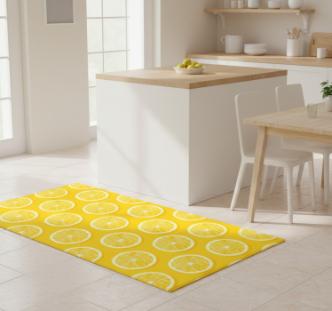 Vinilna preproga za kuhinjo narezane limone - TenStickers