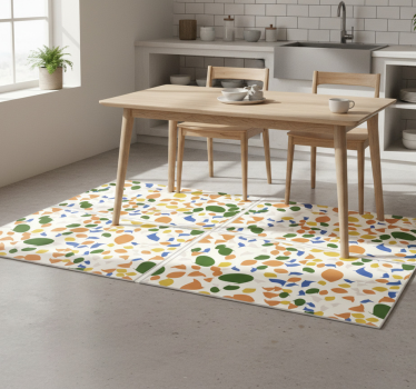 Vinilna preproga za kuhinjo terrazzo ploščice - TenStickers