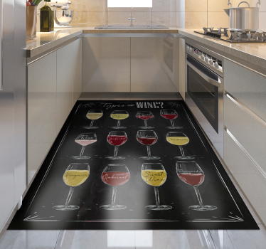Vrsta vin črne preproge po naročilu - TenStickers