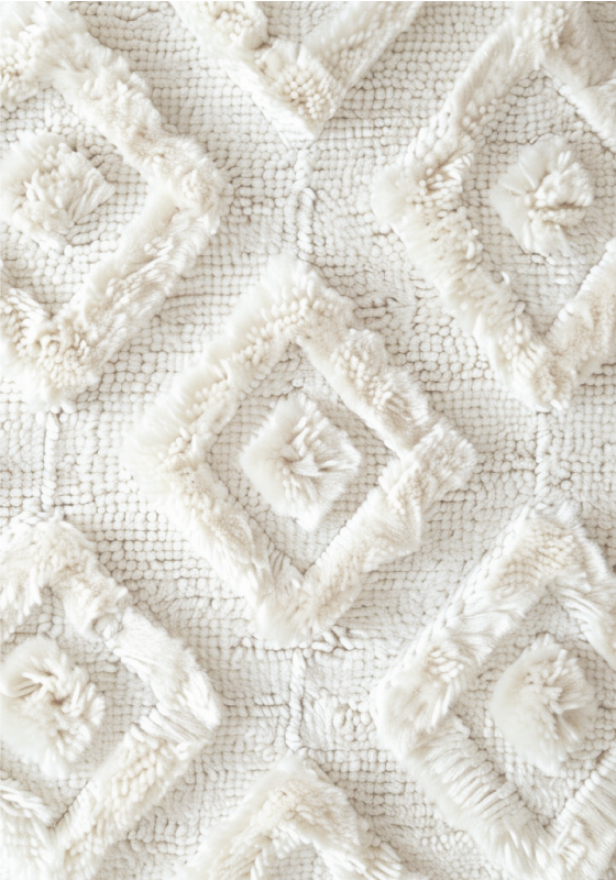 Diamantni vzorec Bel vinilni preproga - TenStickers